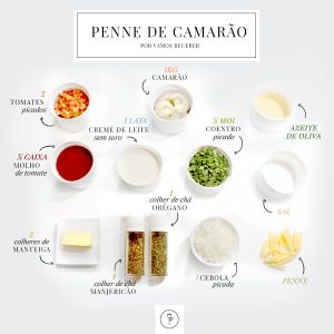 penne camarão