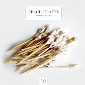 decoração de verão com conchas