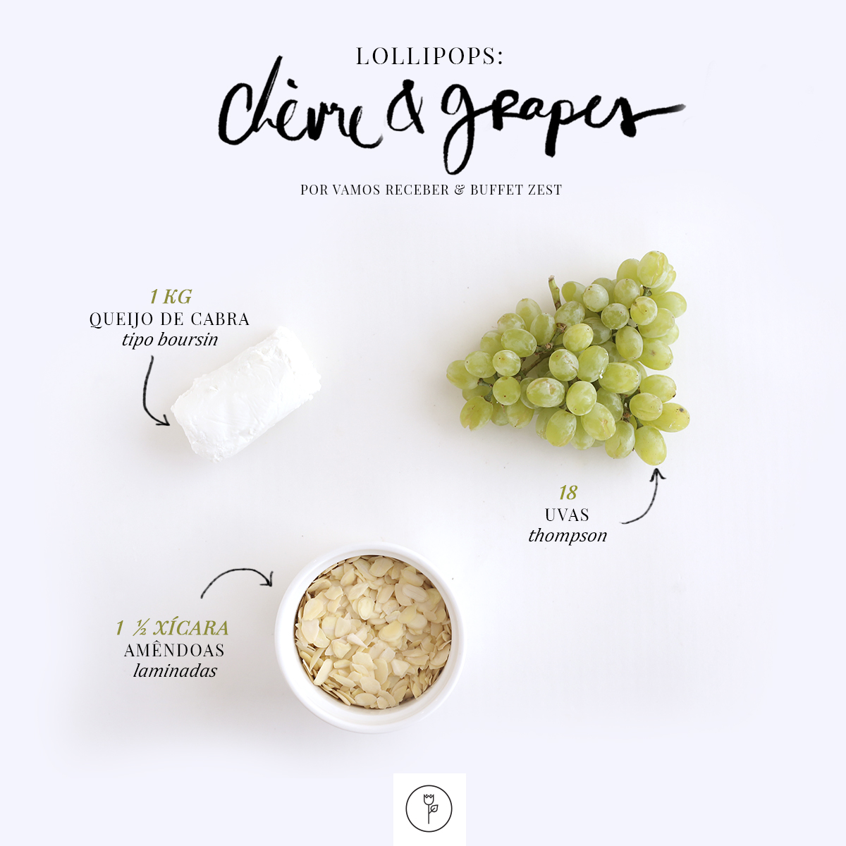 lollipos chevre grapes