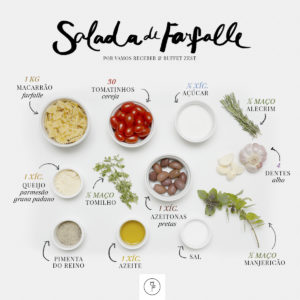 Salada de farfalle