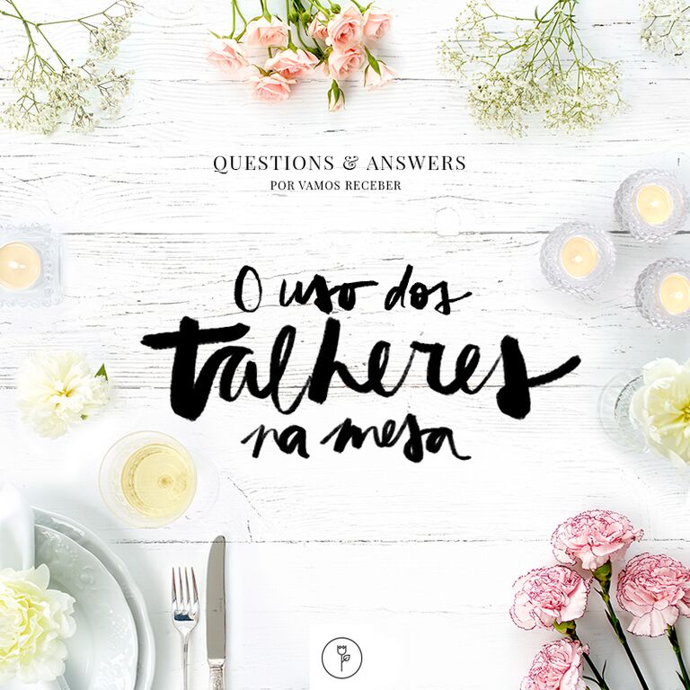 uso dos talheres a mesa