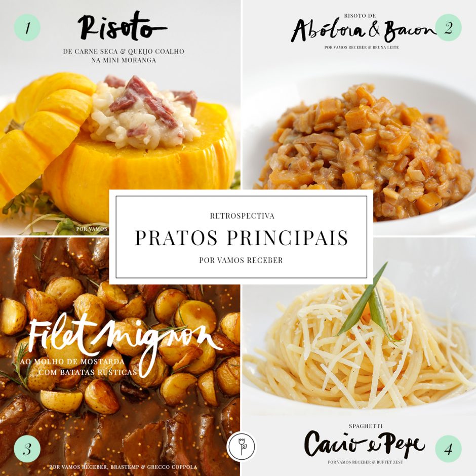 Retrospectiva 2015 - Pratos Principais