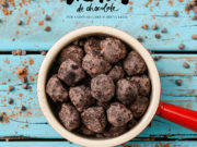 Receita de trufas de chocolate criada por Bruna Leite