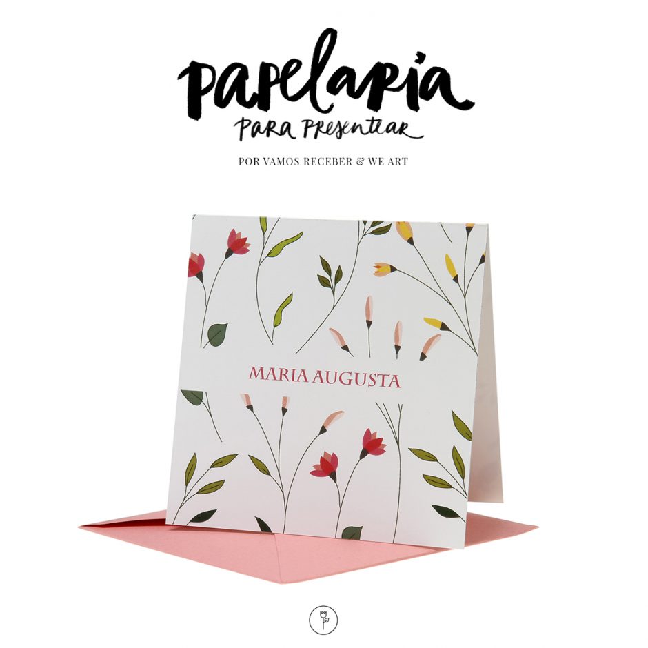 Papelaria - Para Presentear - Cartão e Envelope
