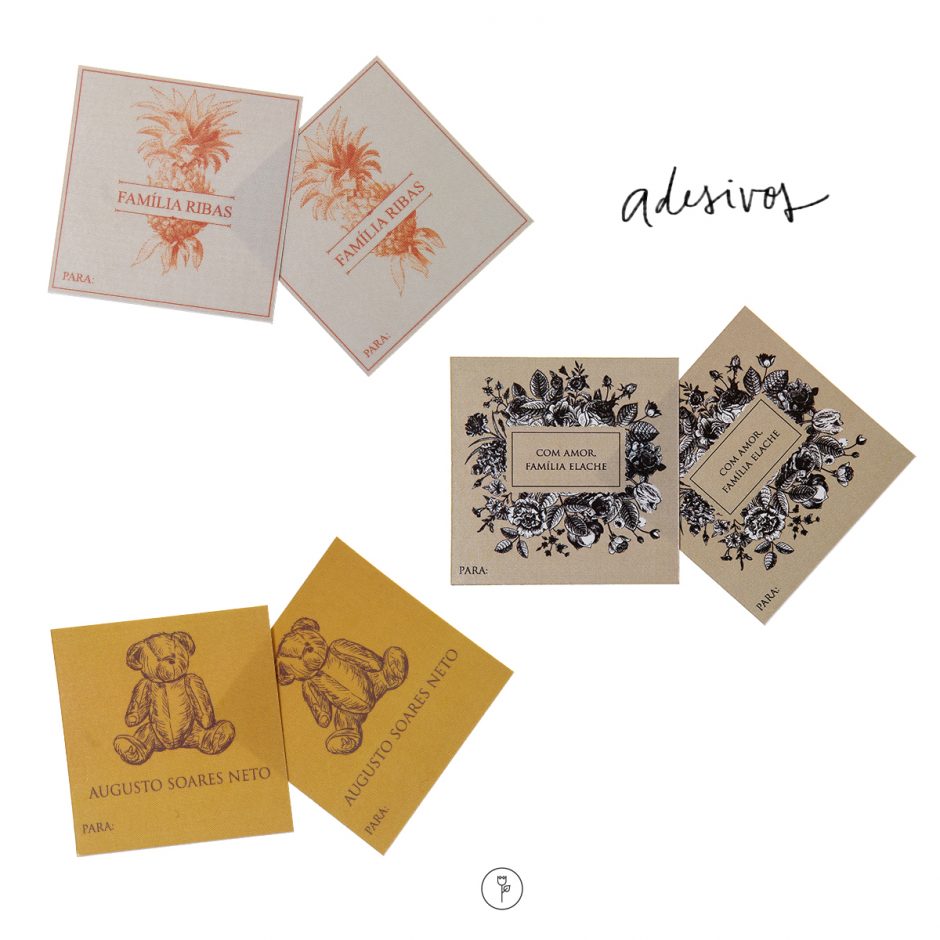 Para Presentear: Adesivos