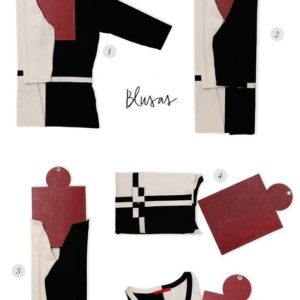 dobradura blusas