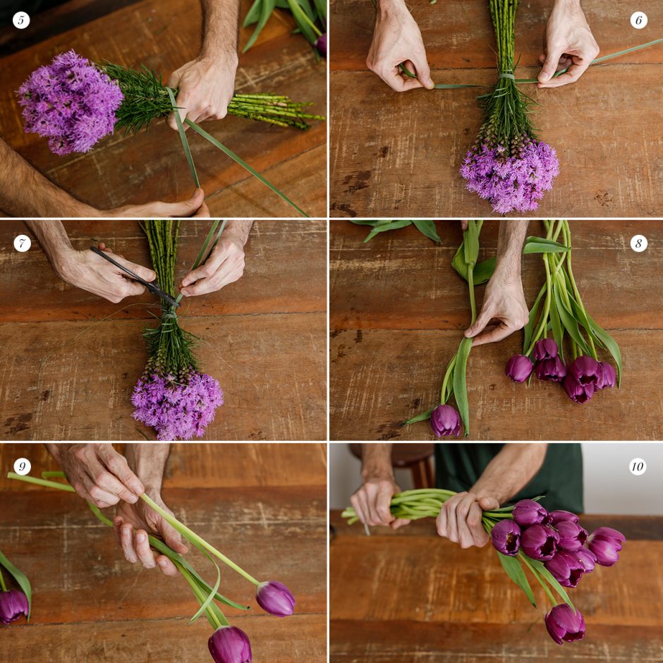 como montar arranjo de flores Milplantas 