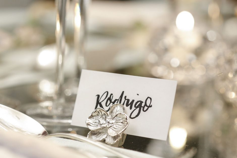 marcador de lugar placement card