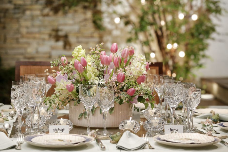 mesa romântica para o dia dos namorados 