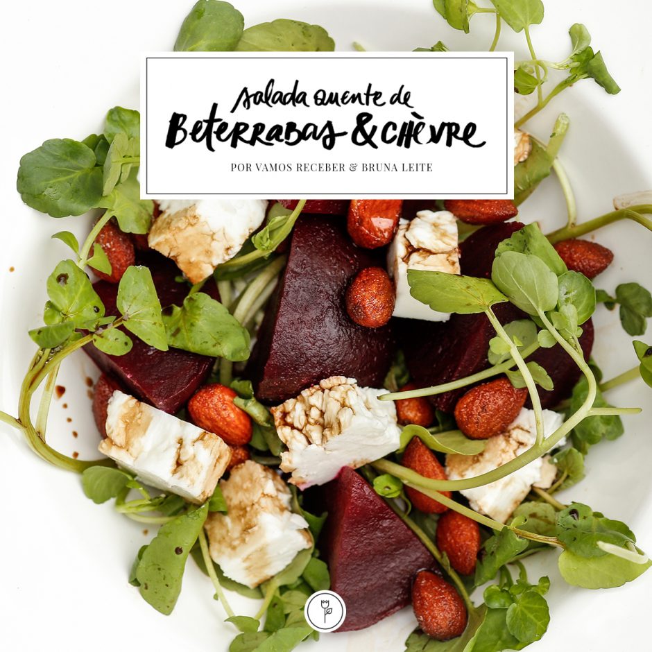 receita Salada Quente de Beterrabas & Chèvre