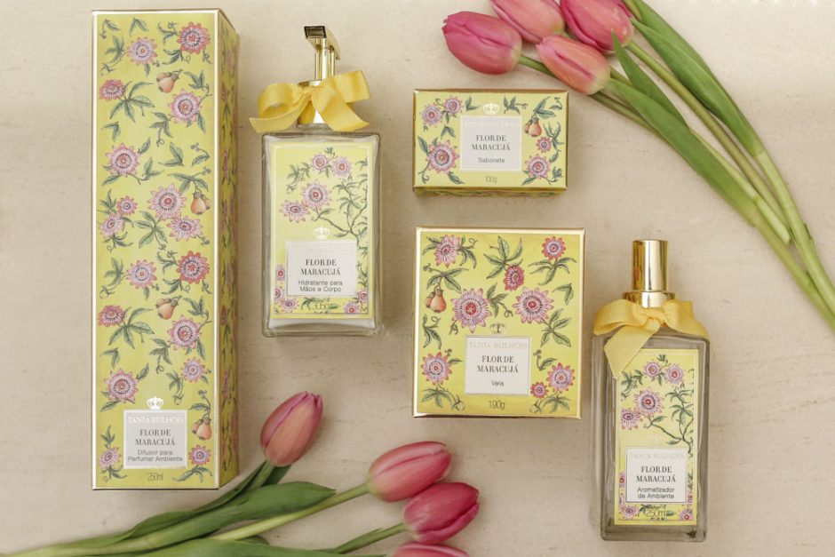 Colecao Flor de Maracujá da Tania Bulhoes