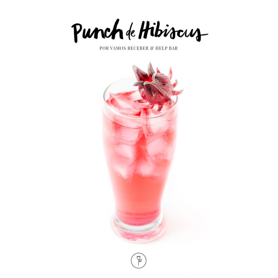 receita Punch de Hibiscus