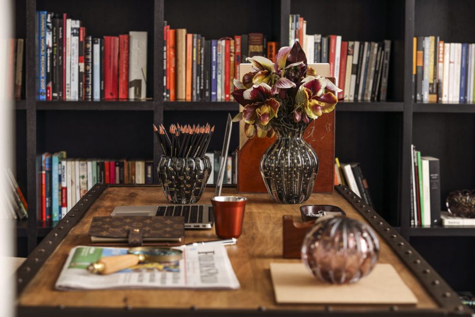 decoracao de escritorio masculino