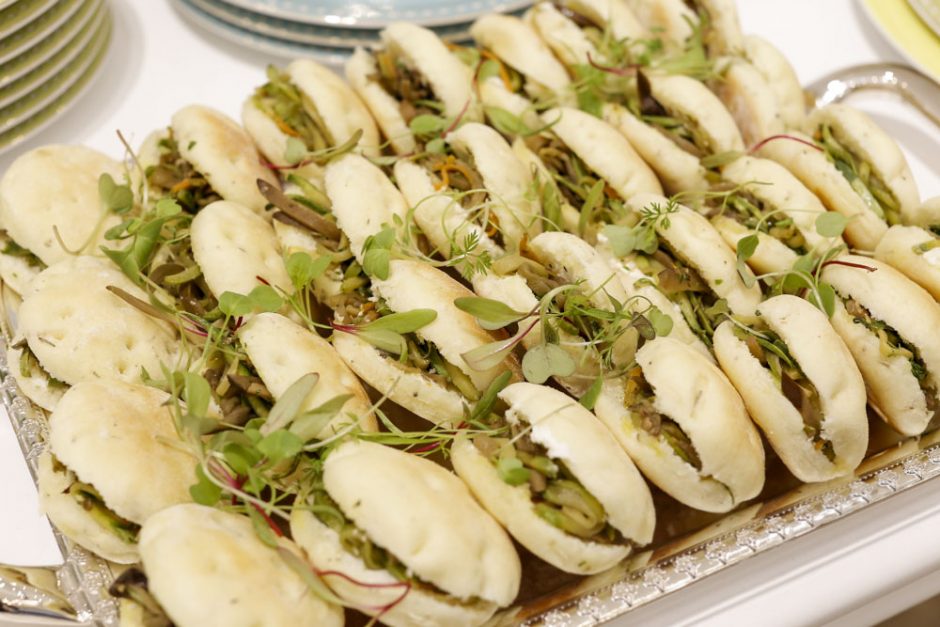 comidas do buffet Zest