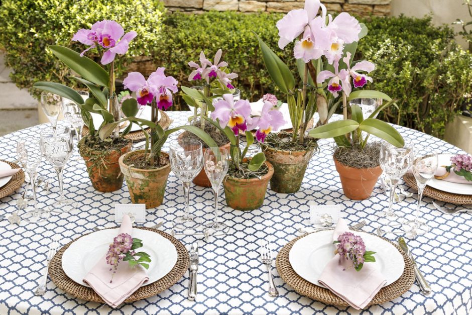 toalha de mesa estampada