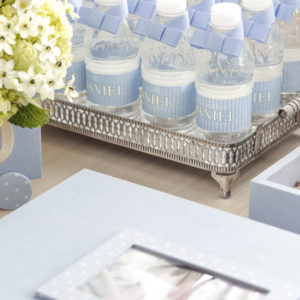 agua personalizada para maternidade