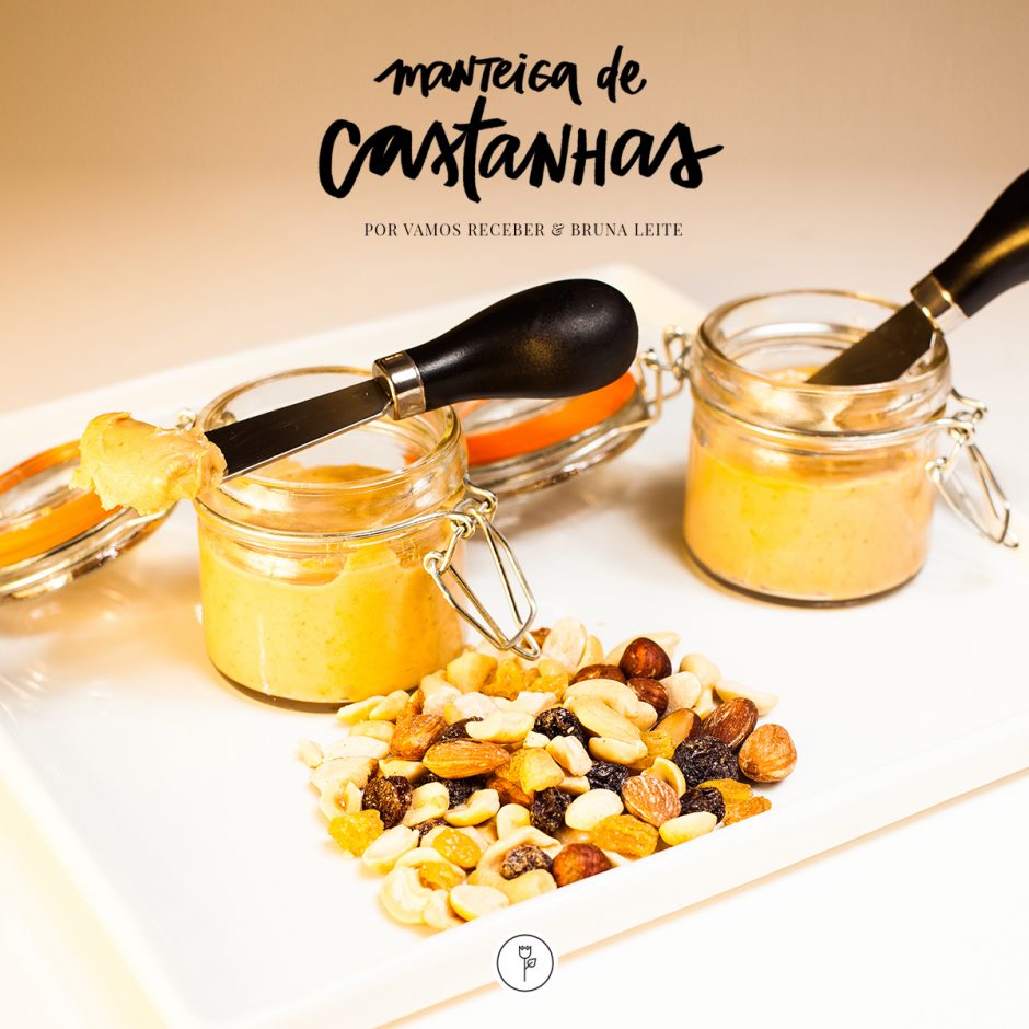 receita de manteiga de castanha bruna leite
