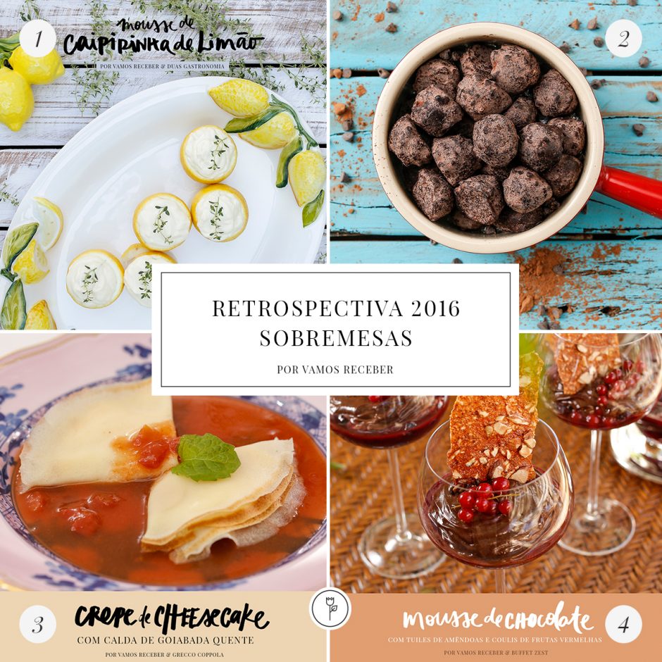 receitas de sobremesas e doces