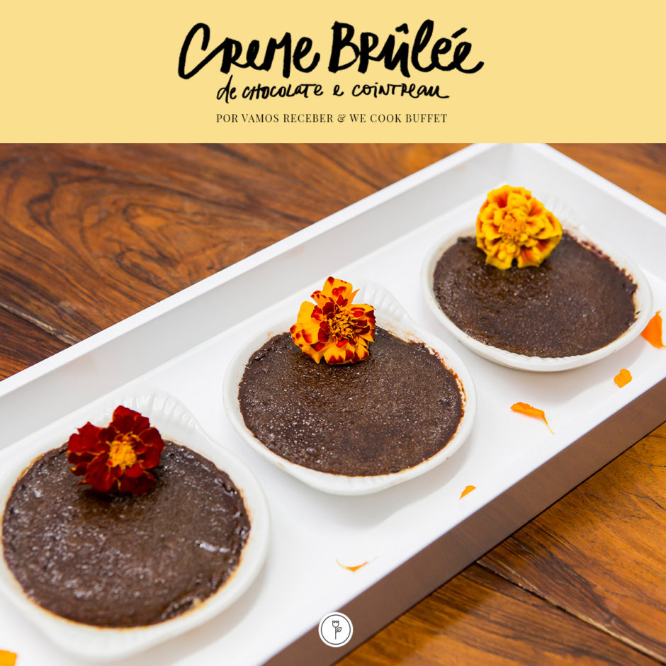 receita de creme brulee de chocolate