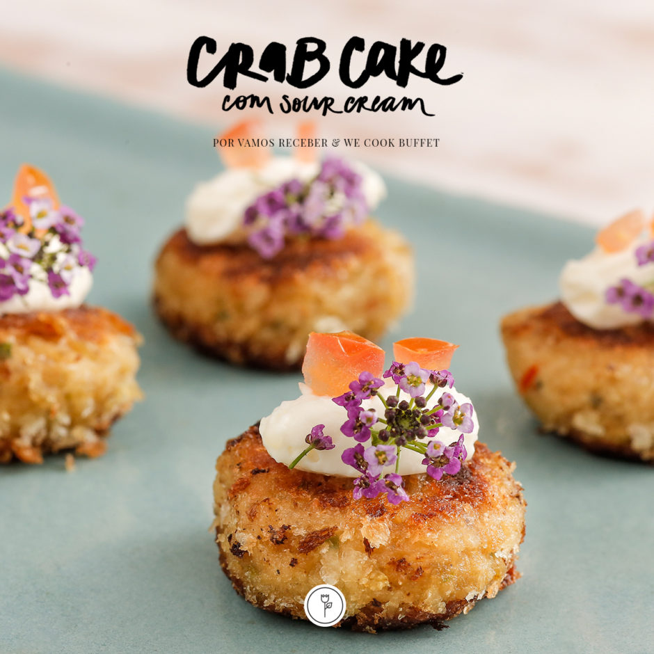 receita de crab cake