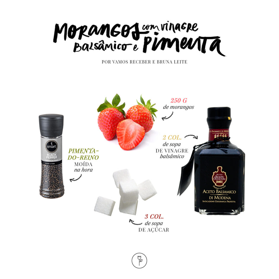 receita de sobremesa com morango e pimenta bruna leite