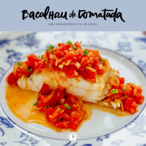 receita de bacalhau de tomatada