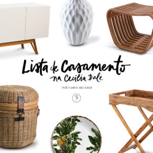 lista de casamento ceclila dale