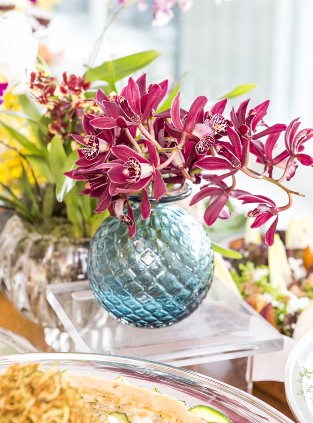 orquídeas em Muranos Theodora Home 