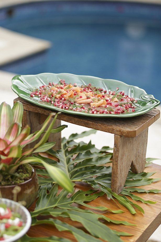 pratos tropicais para o verão