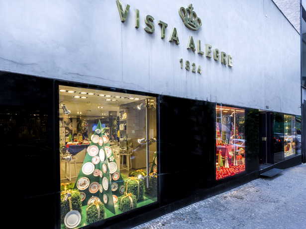 inspirações para a mesa de Natal Vista Alegre 