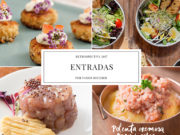 receitas para servir como entrada