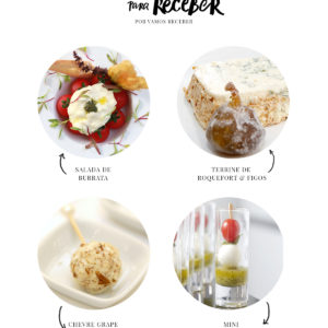 aperitivos para receber