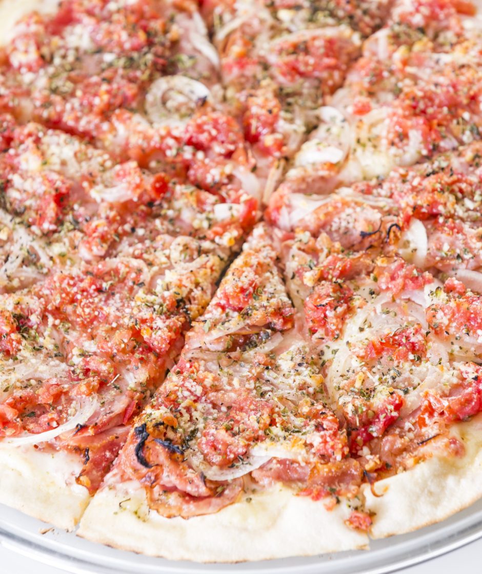 Pizza de calabresa Buffet Felíssimo