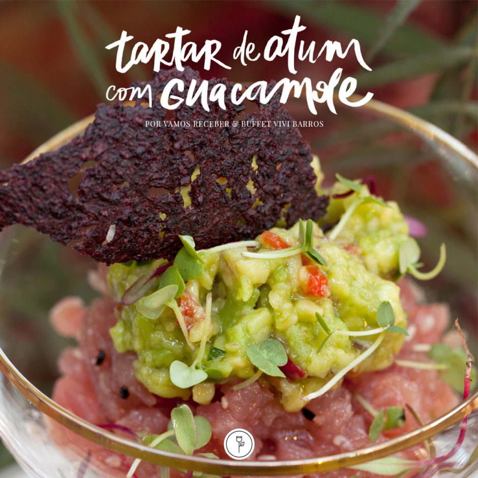 tartar de atum com guacamole vivi barros