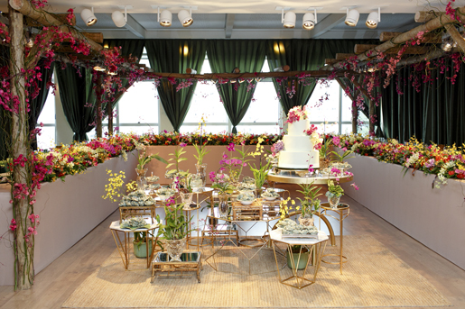 inspiração de mesa e decoração para um mini wedding 