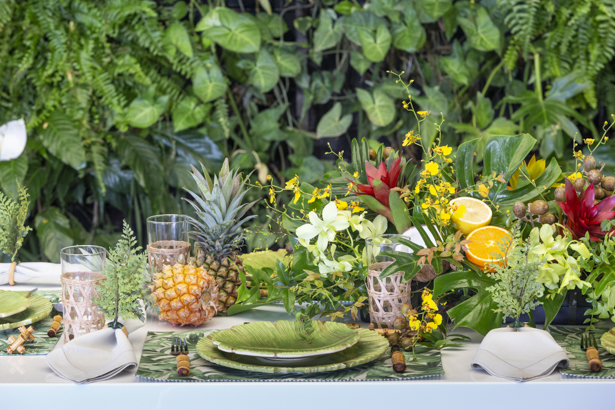 Almoço tropical para a Copa do Mundo - Vamos Receber