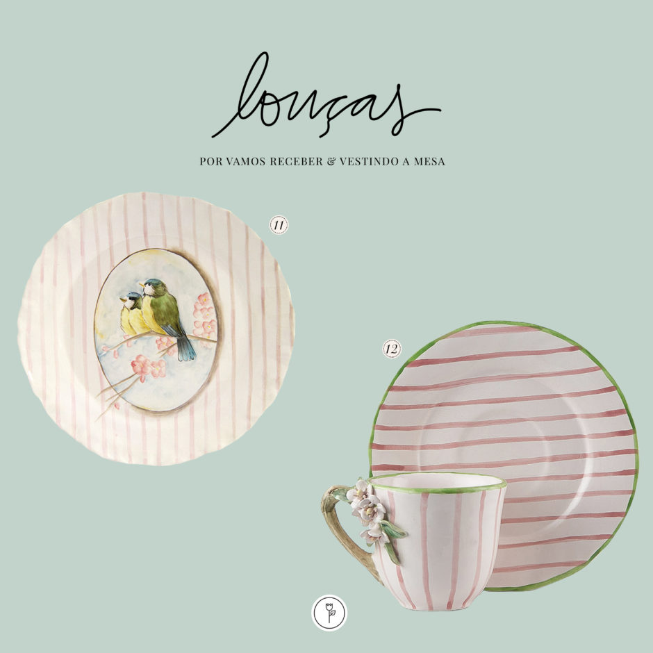 Louças Vestindo a Mesa