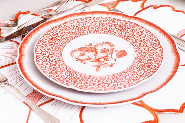 Louça Coralina, Vista Alegre, na Theodora Home